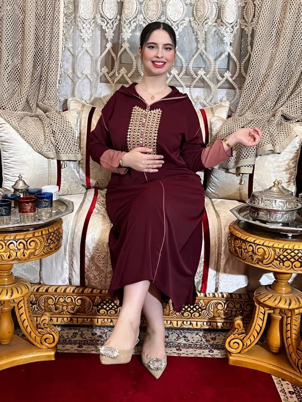 🇲🇦 جلابة مغربية تقليدية 😍