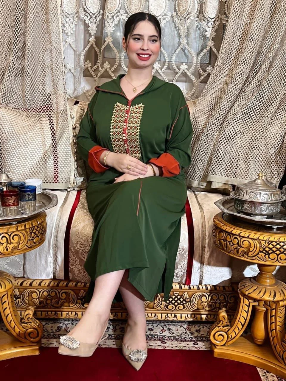 🇲🇦 جلابة مغربية تقليدية 😍