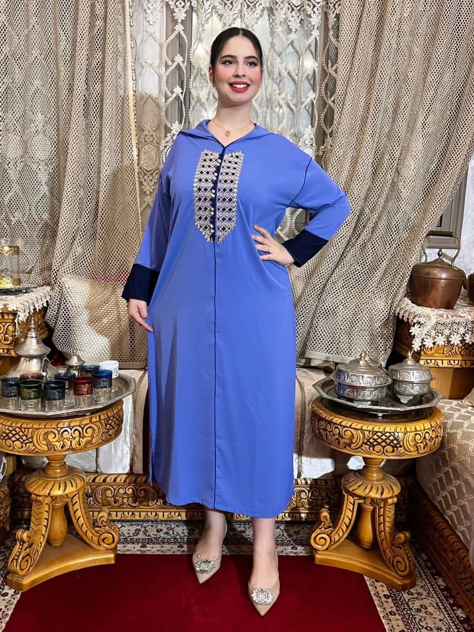 🇲🇦 جلابة مغربية تقليدية 😍