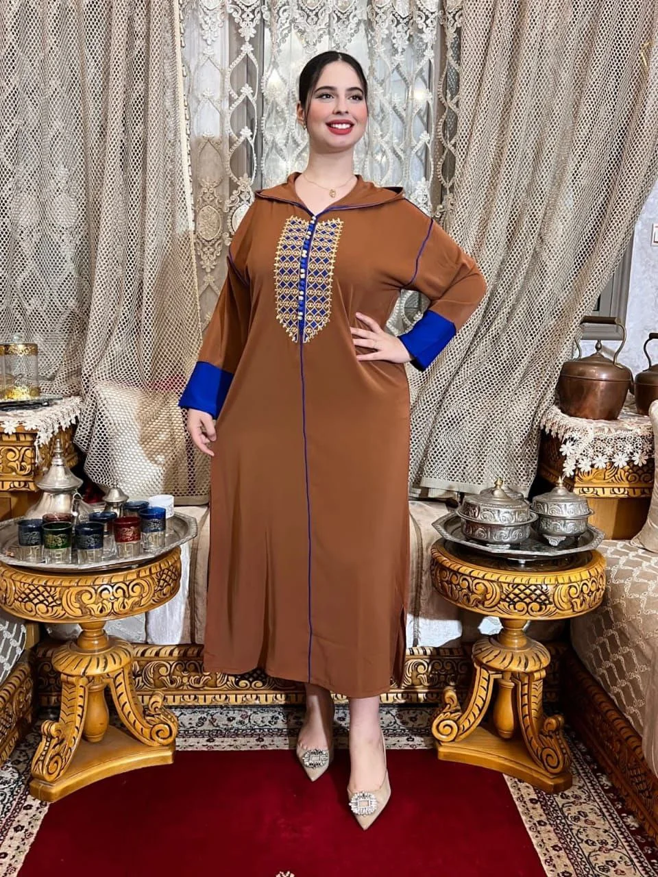 🇲🇦 جلابة مغربية تقليدية 😍