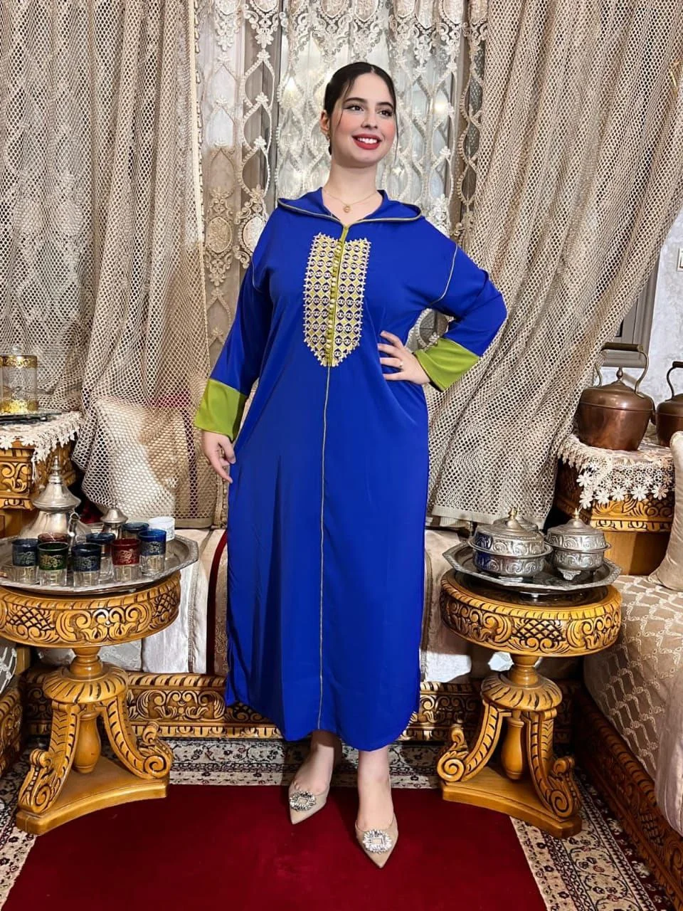 🇲🇦 جلابة مغربية تقليدية 😍