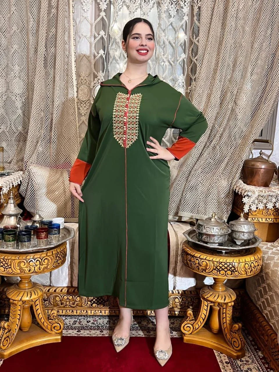 🇲🇦 جلابة مغربية تقليدية 😍