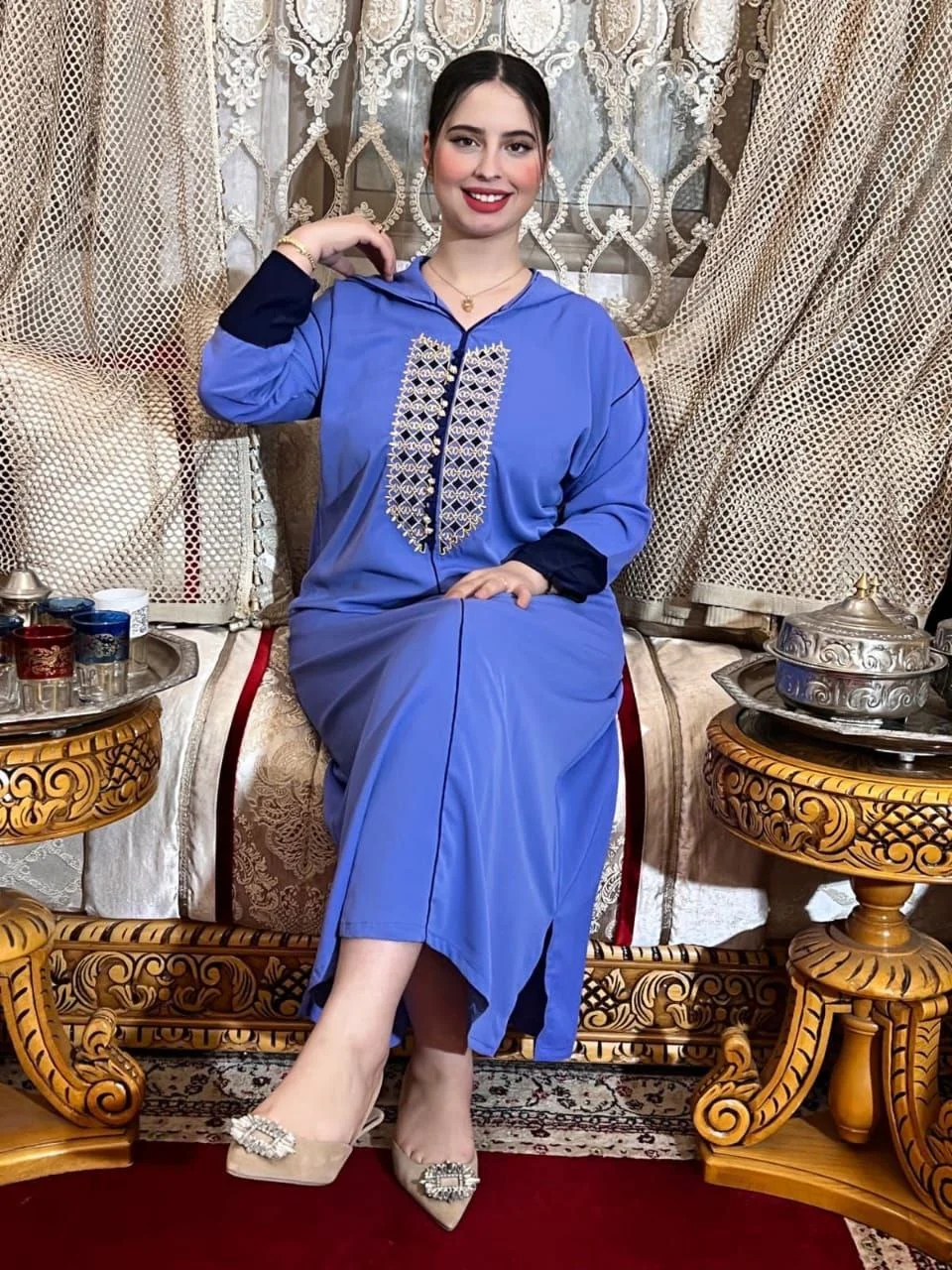 🇲🇦 جلابة مغربية تقليدية 😍