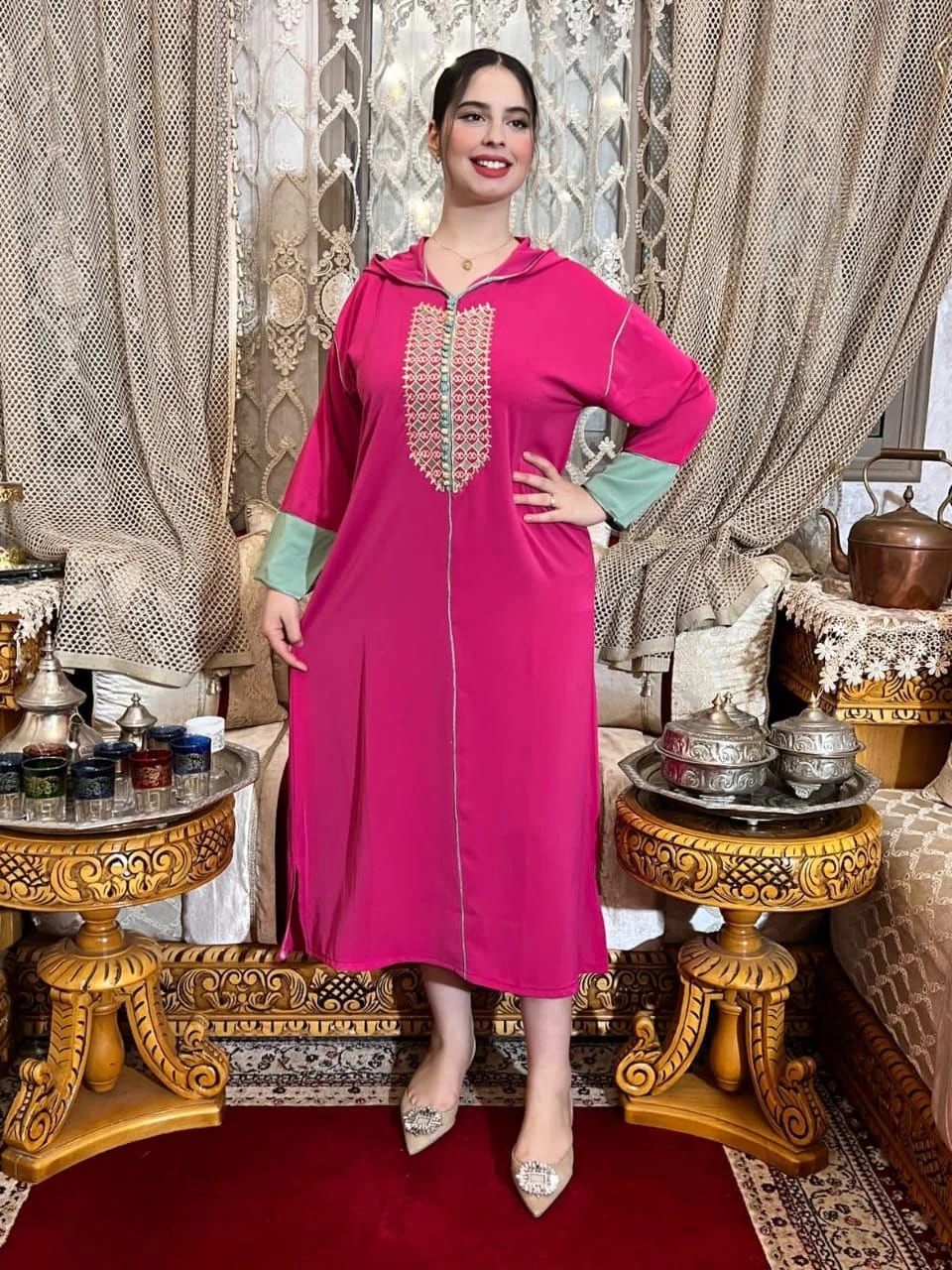 🇲🇦 جلابة مغربية تقليدية 😍