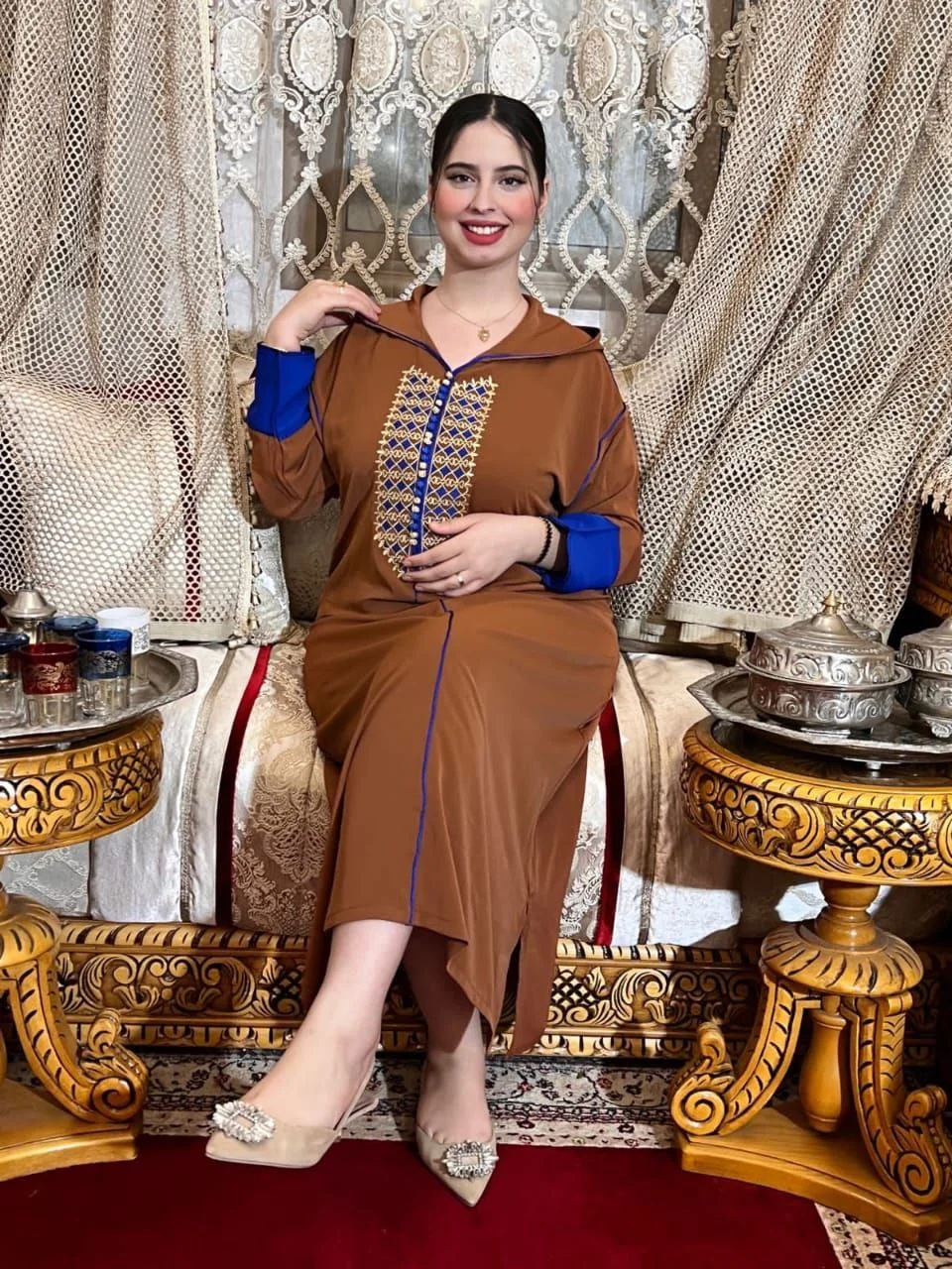 🇲🇦 جلابة مغربية تقليدية 😍