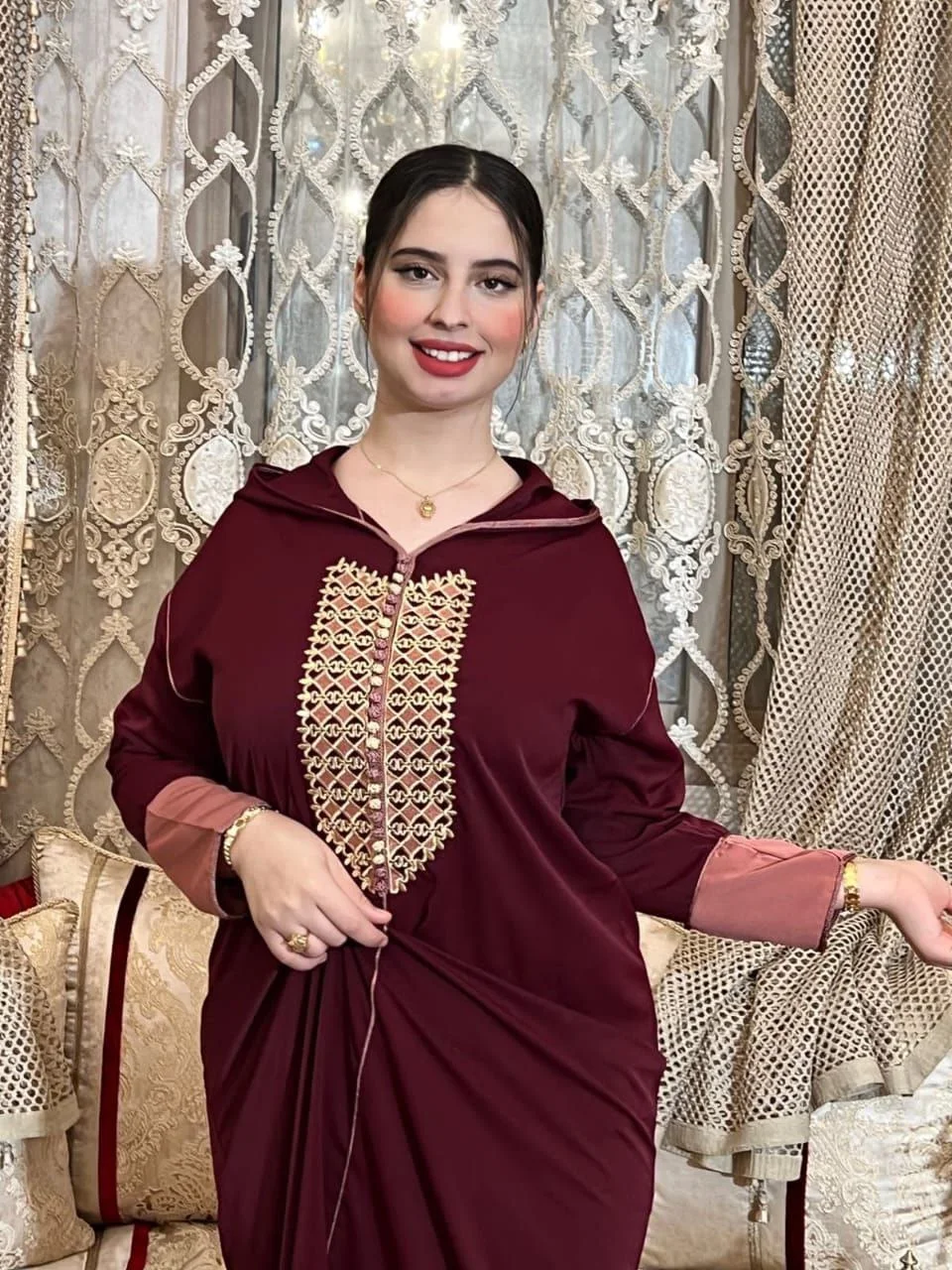 🇲🇦 جلابة مغربية تقليدية 😍