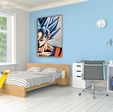 لوحة GOKU BLUE SAYAJIN