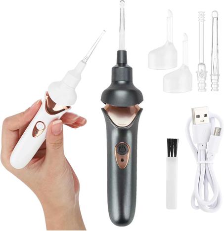 أداة إزالة شمع الأذن، جهاز  شفط الأذن الكهربائي Earwax Removal Tool