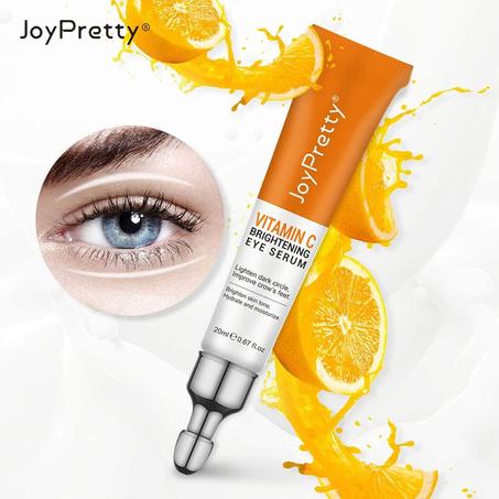 كريم العينين لإزالة الهالات السوداء، فيتامين س سيروم تفتيح العيون VITAMIN C BRIGHTENING EYE SERUM