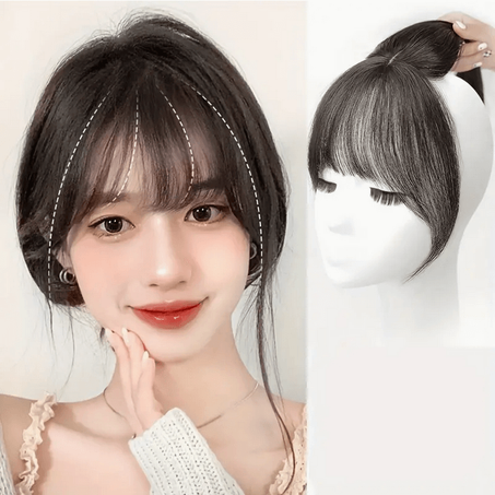Short Hair Extensions وصلات شعر للنساء بمشابك شعر مستعار