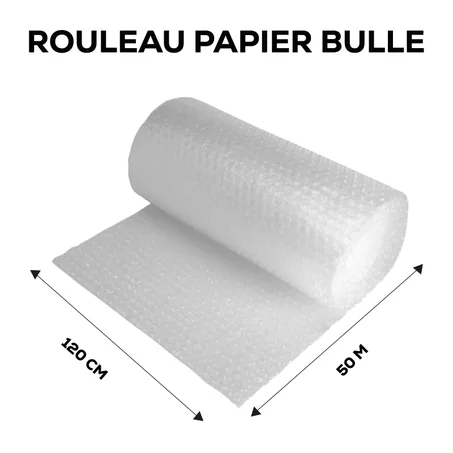 Rouleau De Papier Bulles 120 cm x 50 m