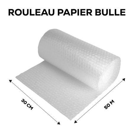 Rouleau De Papier Bulles 30 cm x 50 m
