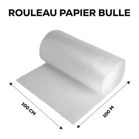 Rouleau De Papier Bulles 100 cm x 100m