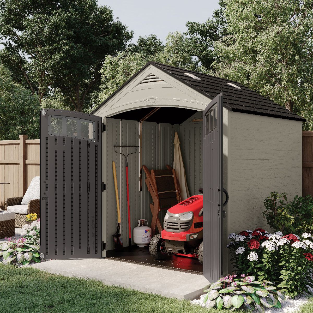 Cloverdale® 7 ft. x 7 ft. Storage Shed