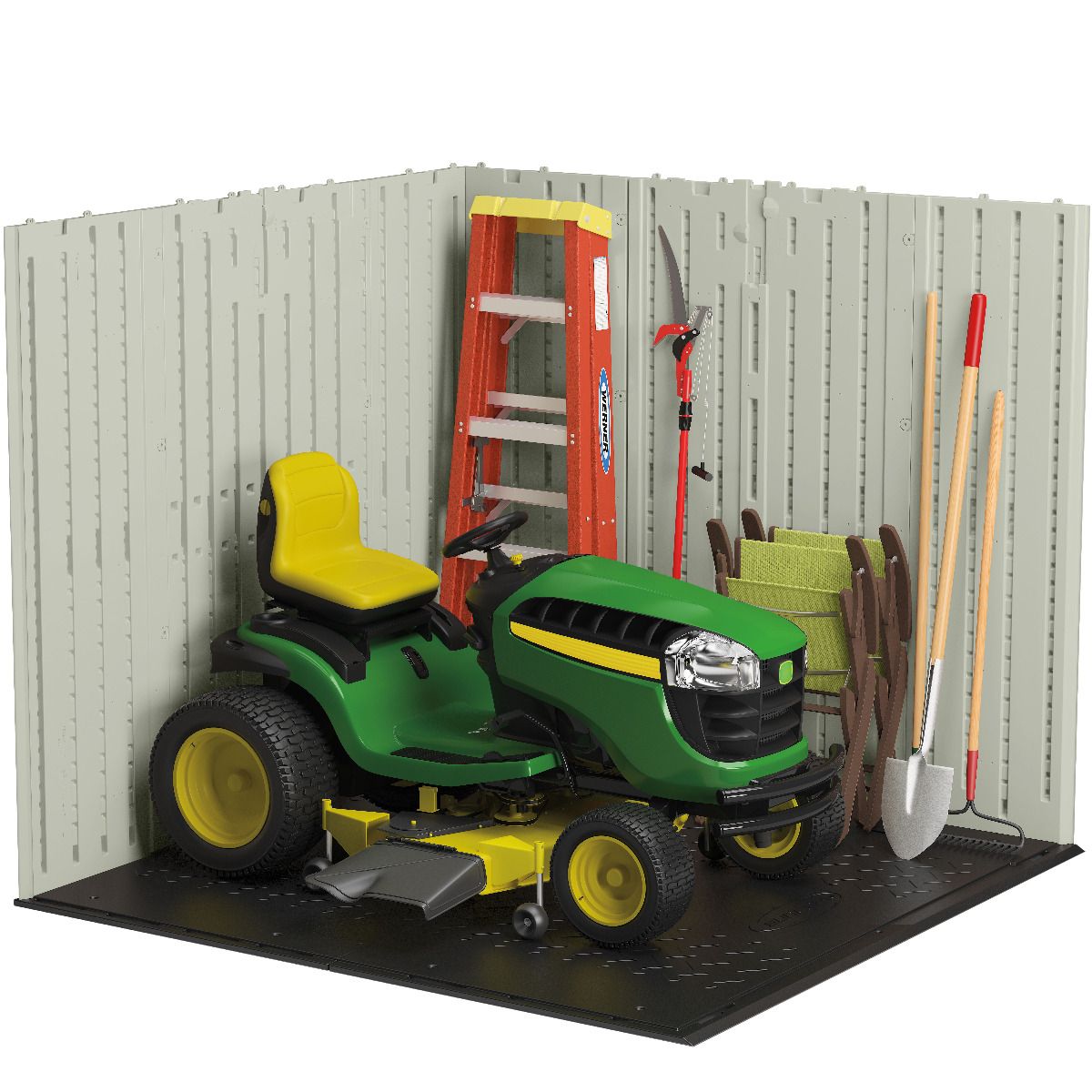 Cloverdale® 7 ft. x 7 ft. Storage Shed