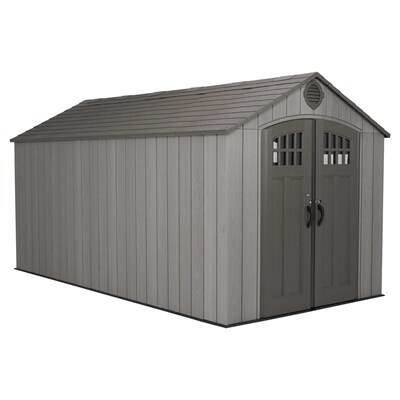 Lifetime 15 Ft x 8 Ft Outdoor Storage Shed