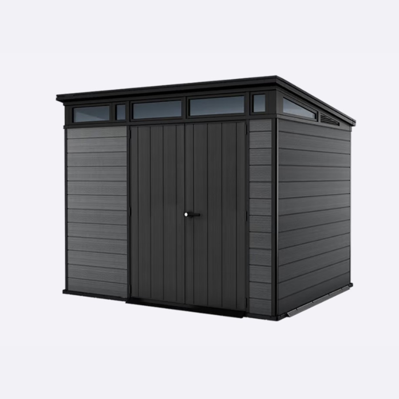 Cortina 9x7 Storage Shed - Graphite
