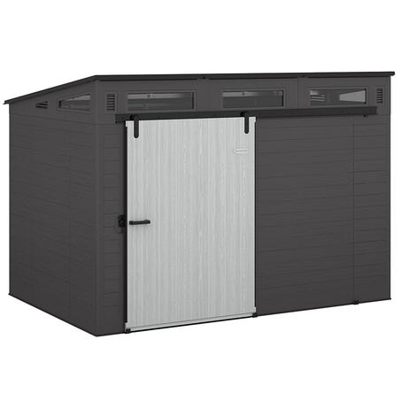 Modernist® 10 ft. x 7 ft. Barn Door Storage Shed