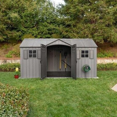 Lifetime 15 Ft x 8 Ft Outdoor Storage Shed