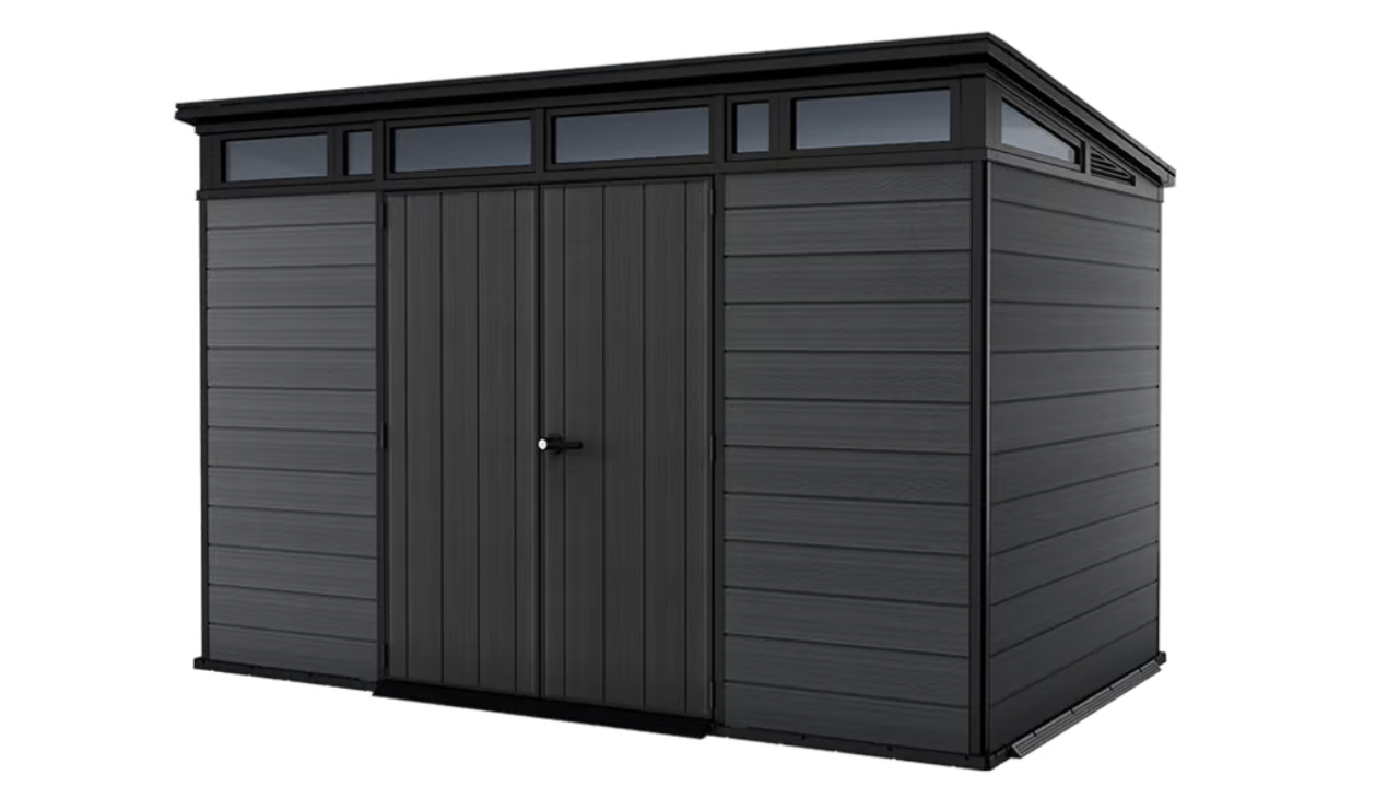 Cortina 11x7 ft. Storage Shed – Graphite