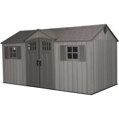 Lifetime 15 Ft x 8 Ft Outdoor Storage Shed