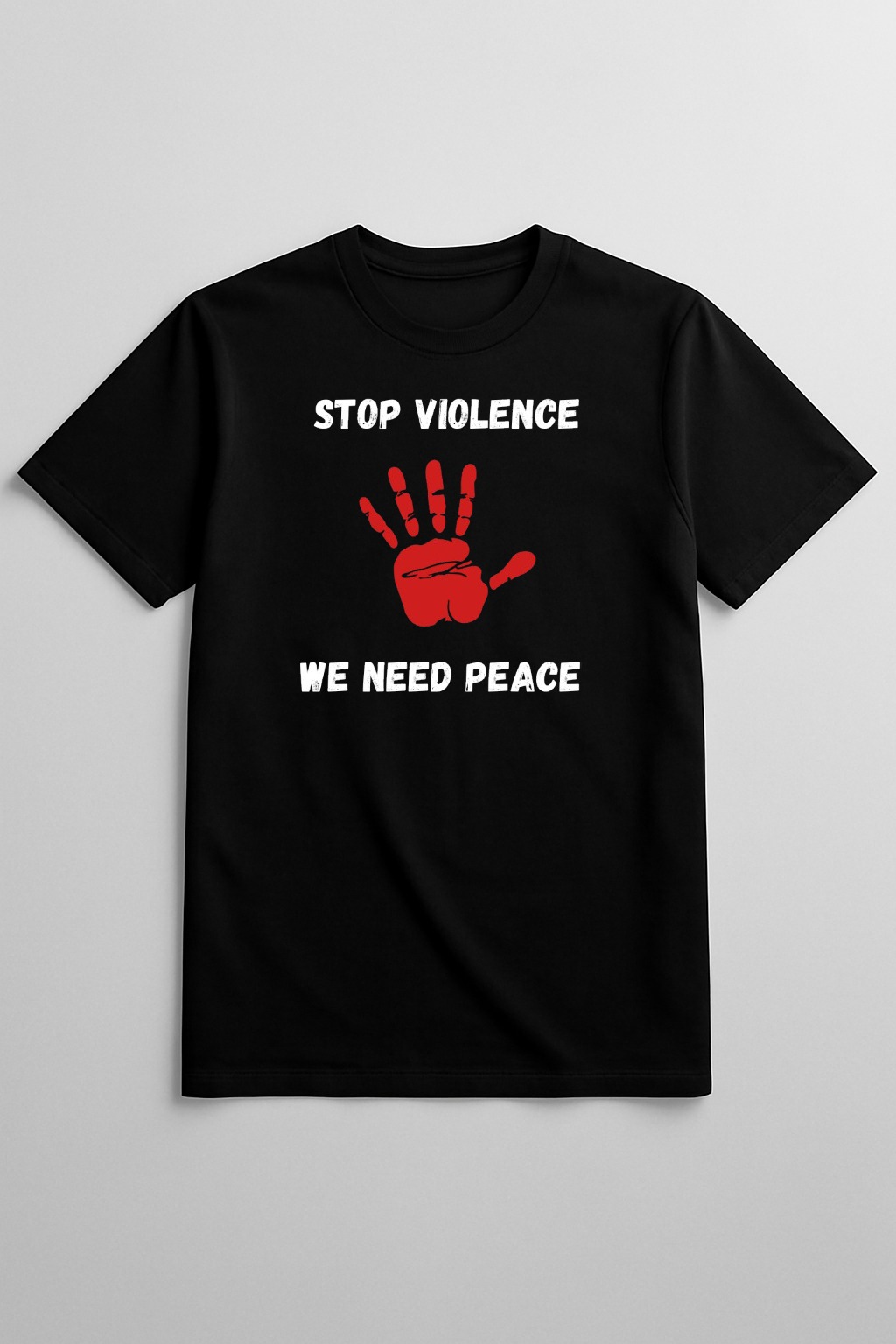 T-shirt 'Stop violence'