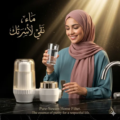 فلتر تنقية مياه الصنبور السيراميك المنزلي