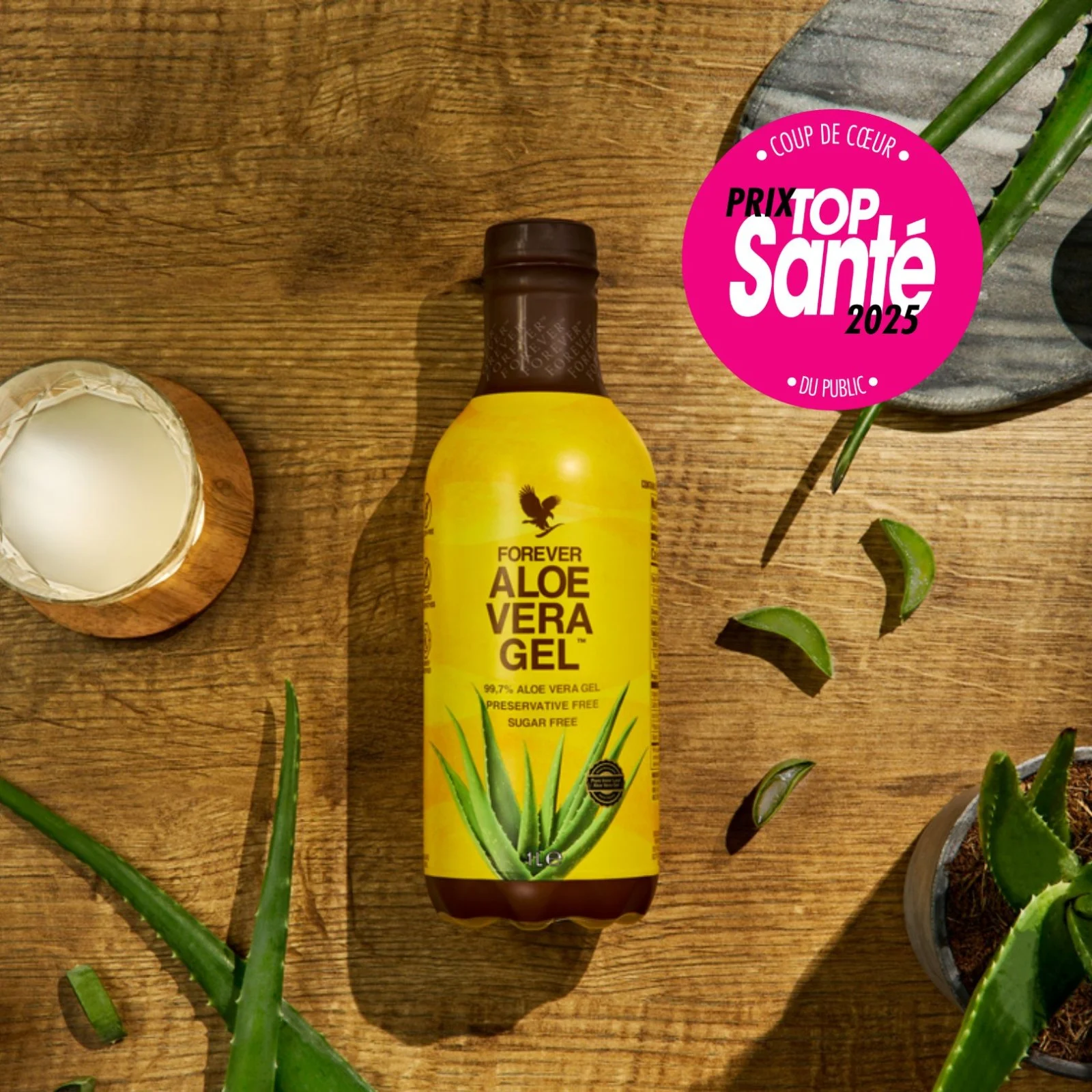 Forever pulpe d'Aloe vera  (1L)