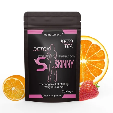 Skinny Detox Keto Tea – Thé Détox Thermogénique Programme 28 Jours