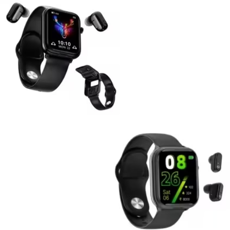 Montre Connectée + Écouteurs Intégrés – L’Innovation à Votre Poignet