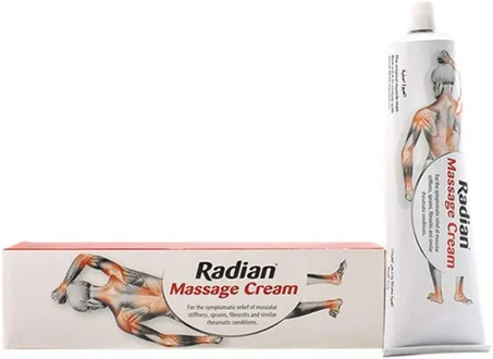 Radian Massage Cream – Soulagement Rapide des Douleurs Musculaires