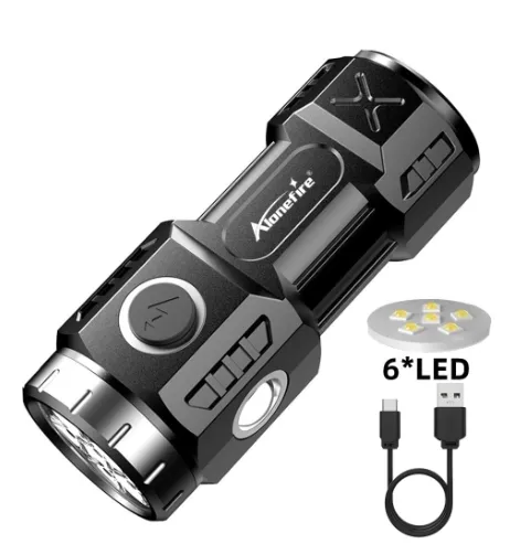 Mini Lampe de Poche 6LED – Puissance et Praticité dans Votre Poche