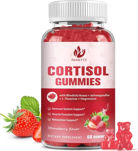 CORTISOL GUMMIES – Anti-Stress & Équilibre Naturel