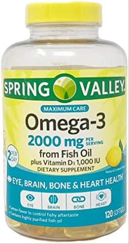 Omega-3 Ultra Concentré 2000 mg + Vitamine D3: Soutien Global Quotidien