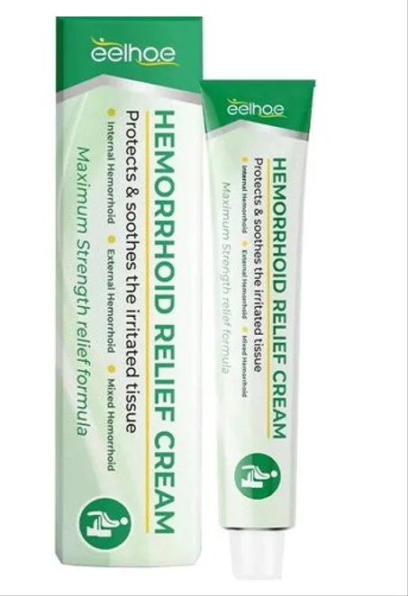 CRÈME HÉMORROÏDAIRE EELHOE – SOULAGEMENT RAPIDE & APAISANT