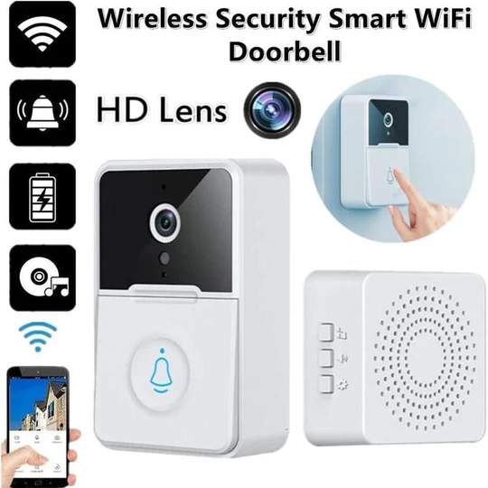 Sonnette Vidéo Intelligente WiFi – Sécurité HD Sans Fil et Contrôle à Distance