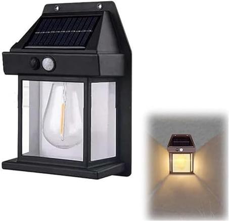 Applique Murale Solaire – Éclairage Puissant & Détection Intelligente