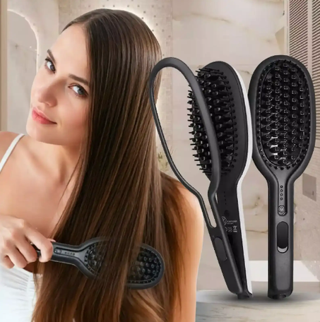 فرشاة فرد الشعر الكهربائية – شعر ناعم وانسيابي خلال دقائق!