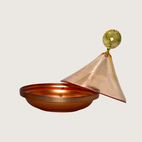 Ensemble de quatre tagines - Couleur Orange