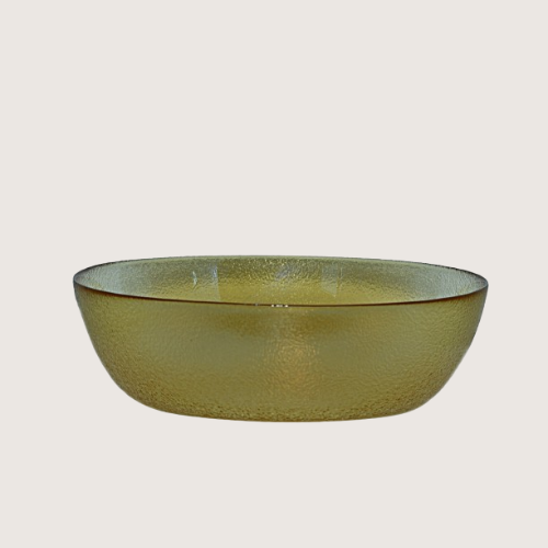Ensemble de bols en verre simples - Couleur Vert
