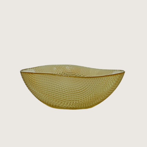 Ensemble de bols en verre - Couleur Bronze