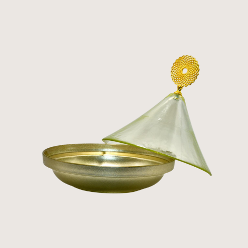 Ensemble de quatre tagines - Couleur Doré