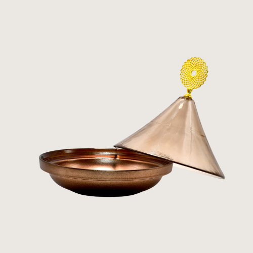 Ensemble de quatre tagines - Couleur Marron