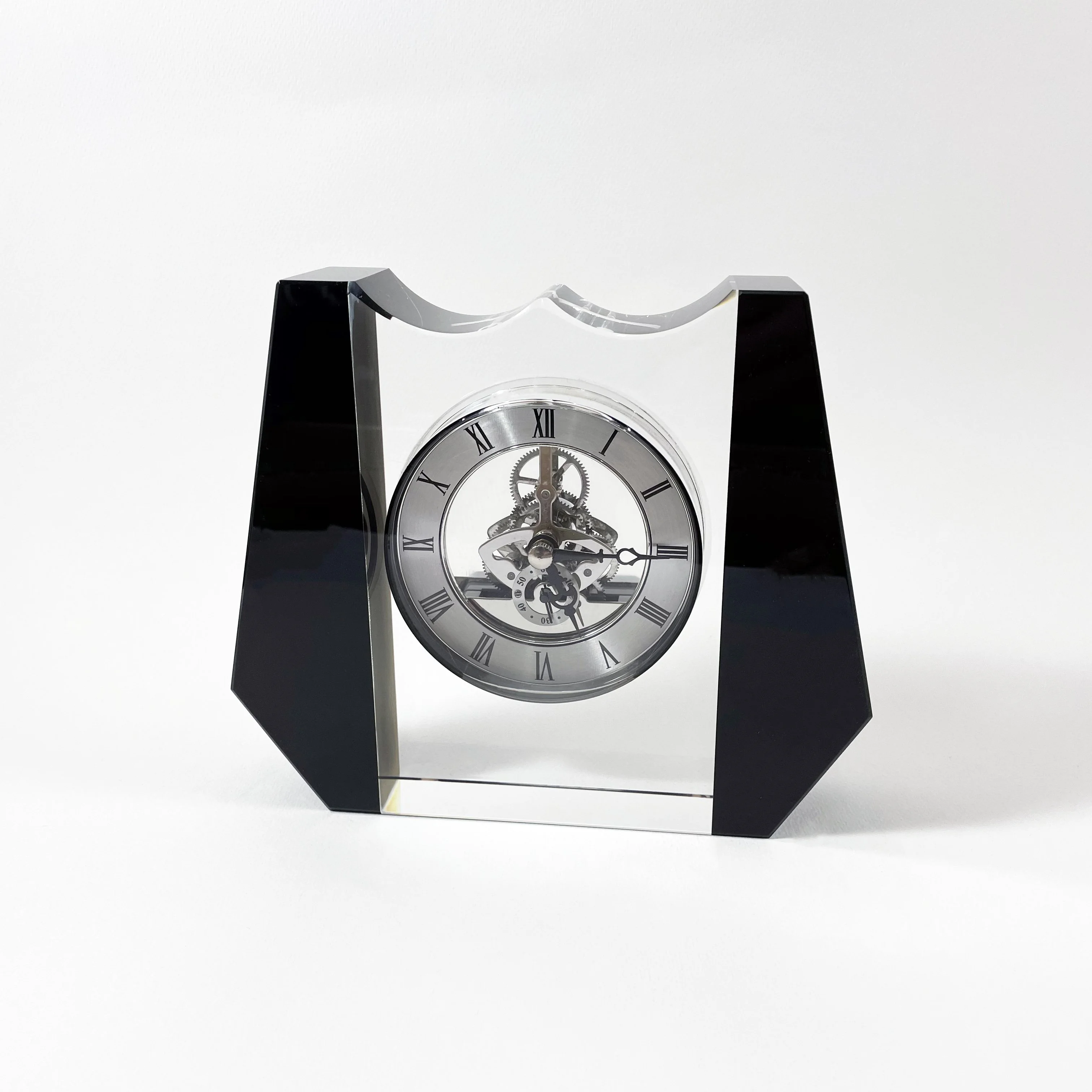 Horloge de table Cristal Mécanique