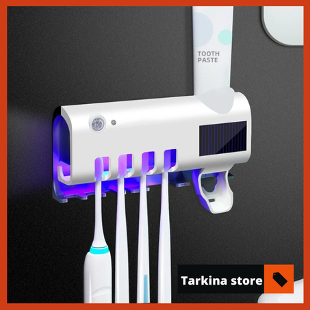 Stérilisateur de Brosse A Dents Avec Distributeur Automatique De Dentifrice