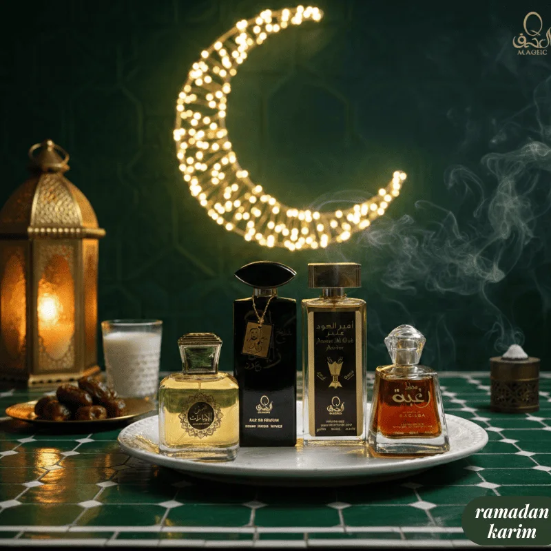 Pack 4 parfums émiratis originaux