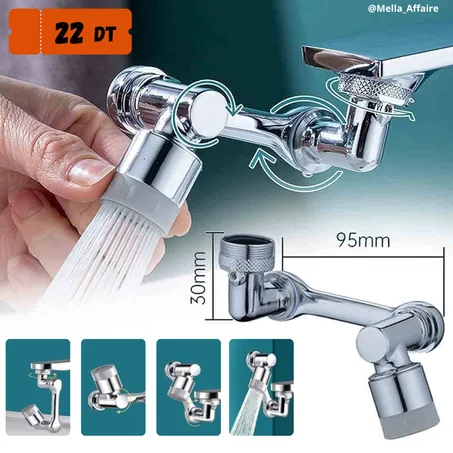 Aérateur de Tête d' éclaboussure pour Extension de Robinet 1080°