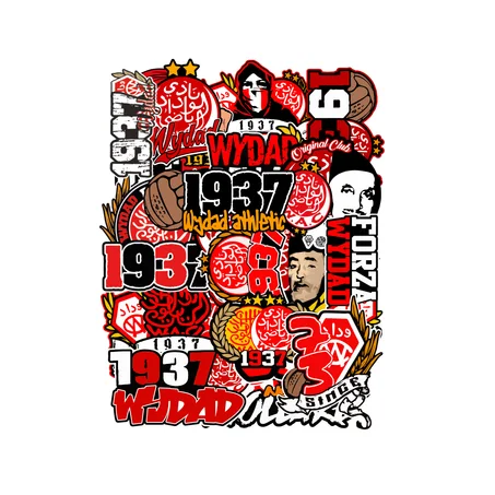 Pack stixkers Wydad