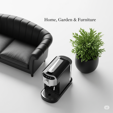 المنزل والحديقة والأثاث