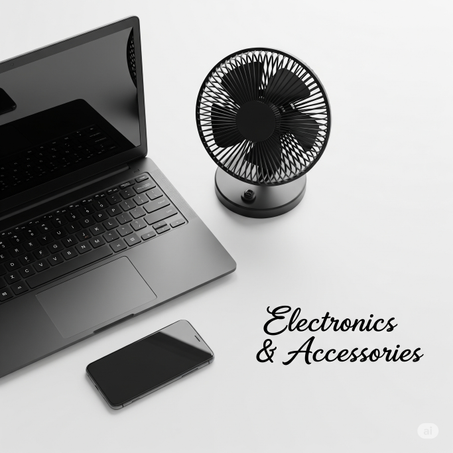 الالكترونيات والاكسسوارات